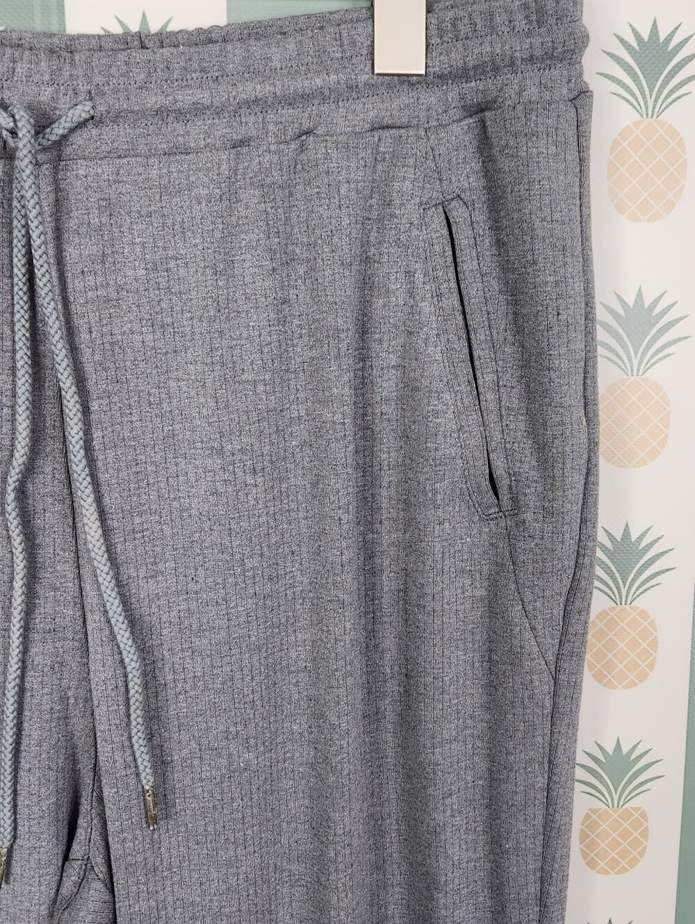 Heartloom Drawstring Ribbed Jogger - Picture 4 of 8